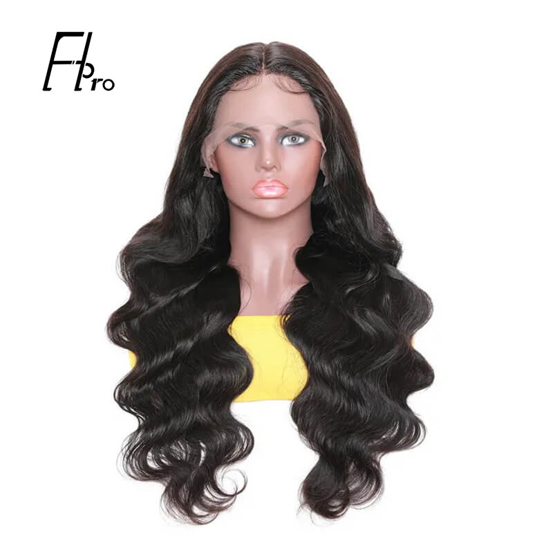 T Part Lace Wigs Body Wave Pre Plucked With Baby Hair